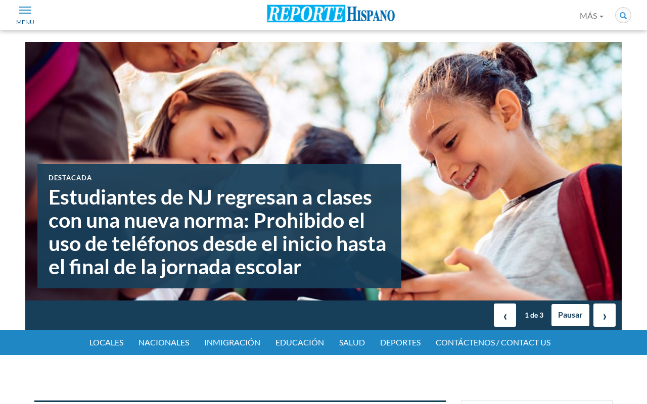 Homepage of the updated Reporte Hispano WordPress news website